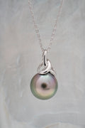 Pendentif or et perle ovale (5)