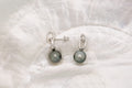 Boucles d’oreilles argent avec perles baroques