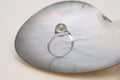 Bague argent et perle ronde (7)