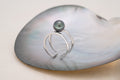 Bague argent et perle ronde (5)