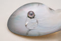 Bague argent et perle ovale (5)