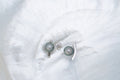 Boucles d’oreilles argent avec perles ovales (5)