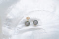 Boucles d’oreilles or et perles rondes (5) 9-10