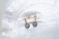 Boucles d’oreilles or et diamants