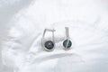 Boucles d’oreilles or, diamants et perles rondes (3)