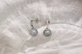 Boucles d’oreilles or, diamants et perles baroques