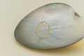 Bague or et perle akoya