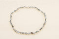 Collier de keshis longs fermoir or