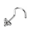 Piercing Narine trois  Zircon en Titane