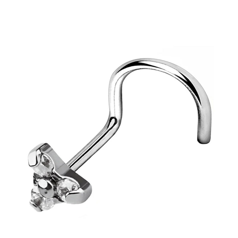 Piercing Narine trois  Zircon en Titane
