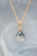 Pendentif or et keshi